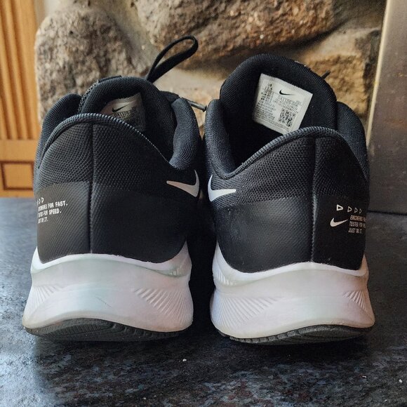 Nike Quest 4 DA1105-006 Black/White Running Sneakers Size 11.5 - Picture 9 of 11